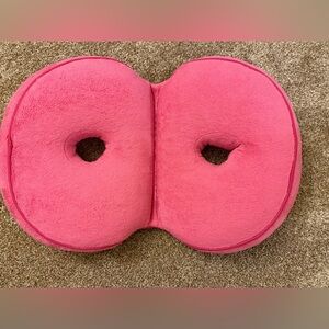 Pink Plush Seat Cushion